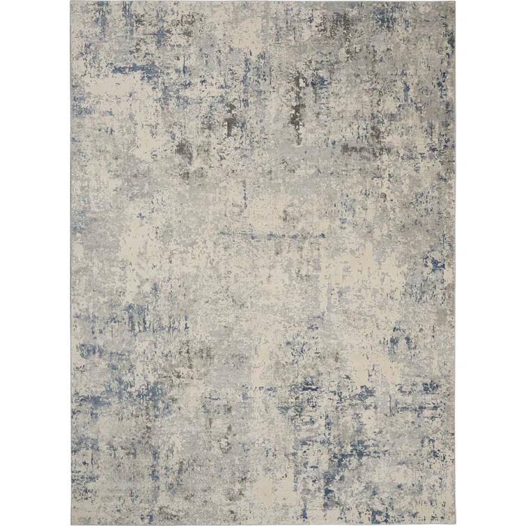 17 Stories Modern Ivory Area Rug