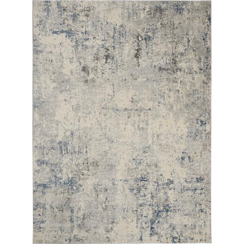 17 Stories Modern Ivory Area Rug
