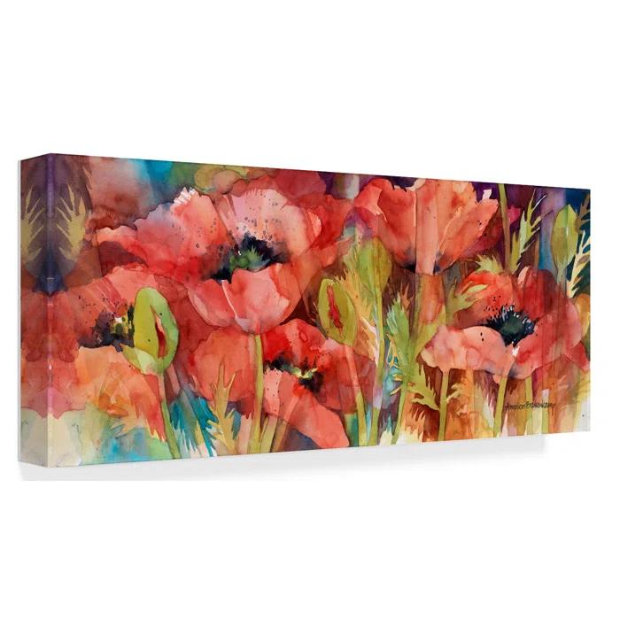 Trademark Fine Art Annelein Beukenkamp " Petals On Parade " by Annelein Beukenkamp