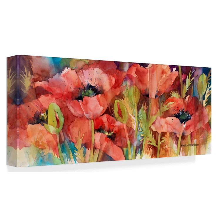 Trademark Fine Art Annelein Beukenkamp " Petals On Parade " by Annelein Beukenkamp