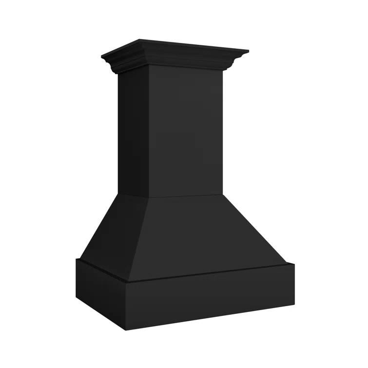 ZLINE 30 in. Convertible Vent Wooden Wall Mount Range Hood in Antigua & Walnut