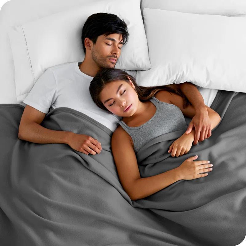 Bare Home Lightweight Polar Fleece Blanket