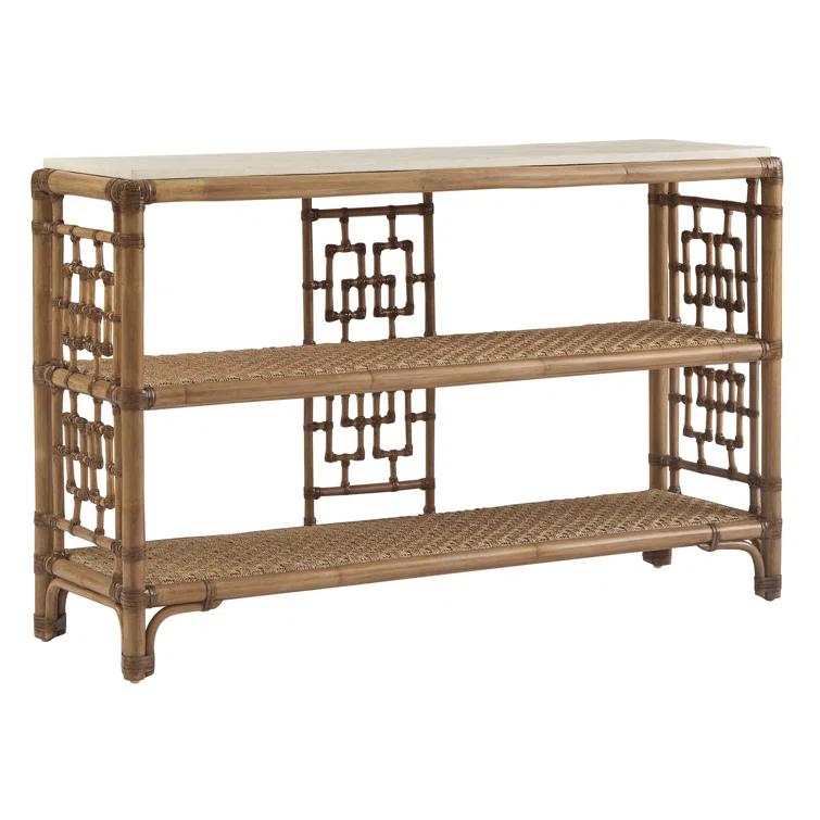 Tommy Bahama Home Sailfish 54'' Stone Top Console Table