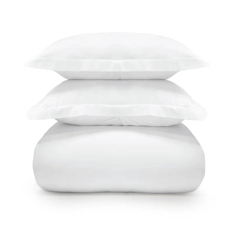 Jennifer Adams Home 400 Thread Count Long-Staple Cotton Sateen 2pc. Pillowcase Set | Wayfair