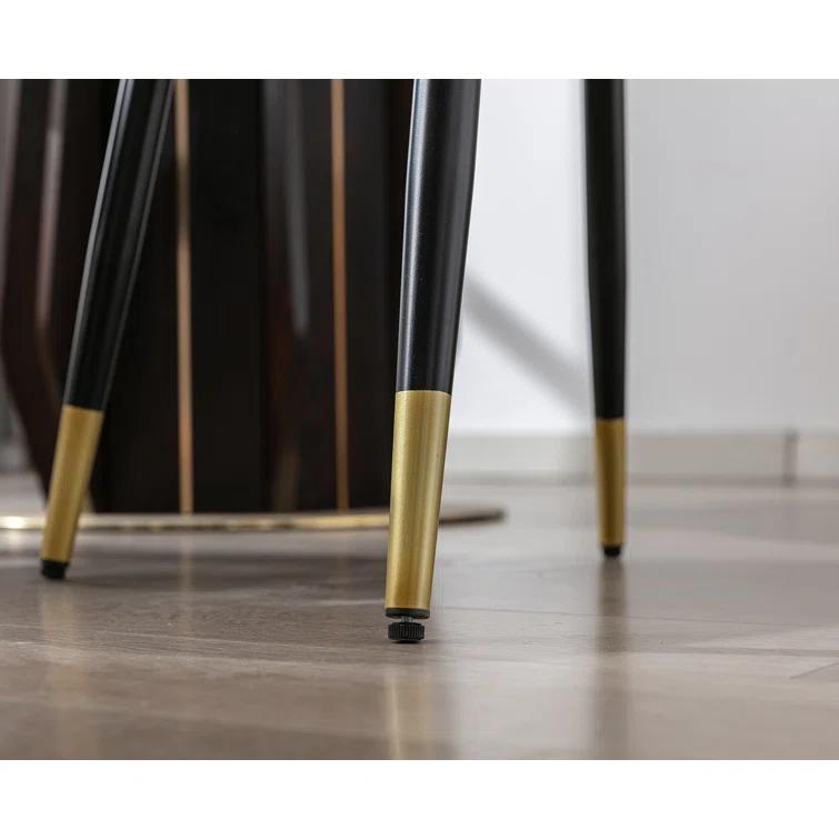 Mercer41 Volena 19.1'' H Velvet Upholstered Side Chair (Set of 2)