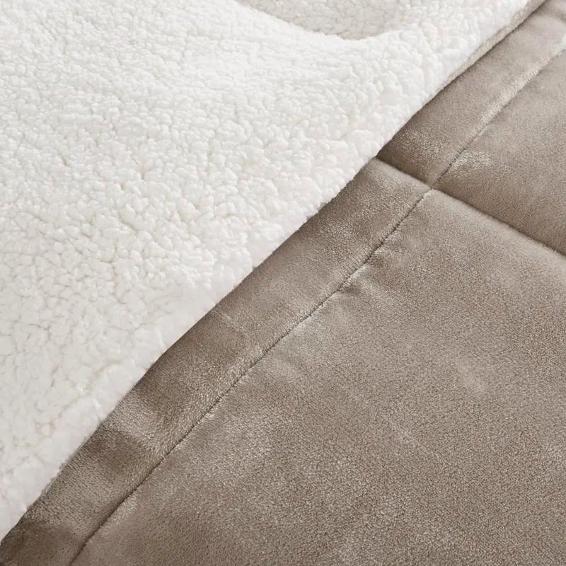 Woolrich Alton Plush to Sherpa Down Alternative Comforter Set