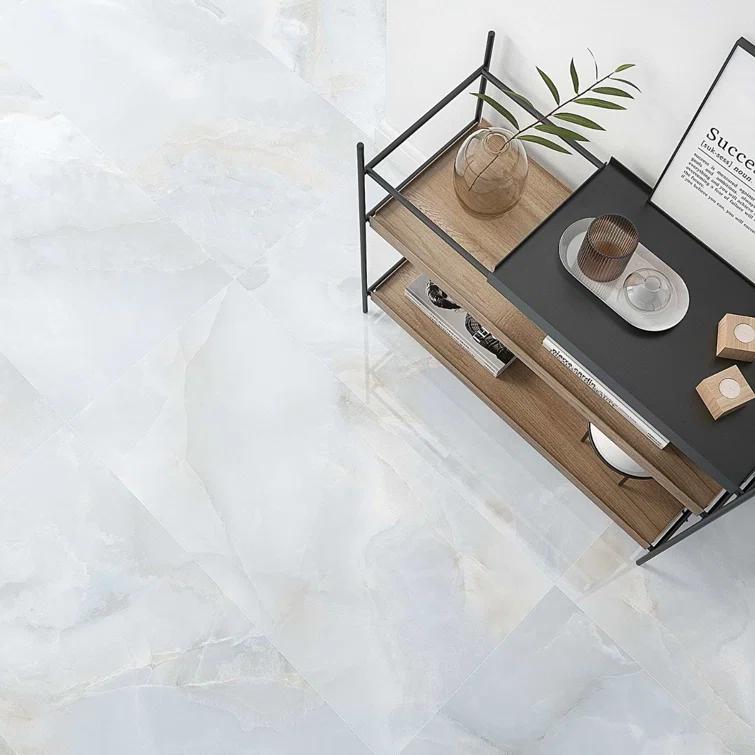 24" x 47" Porcelain Marble Look Wall & Floor Tile (15.49 Sq. Ft. / case)