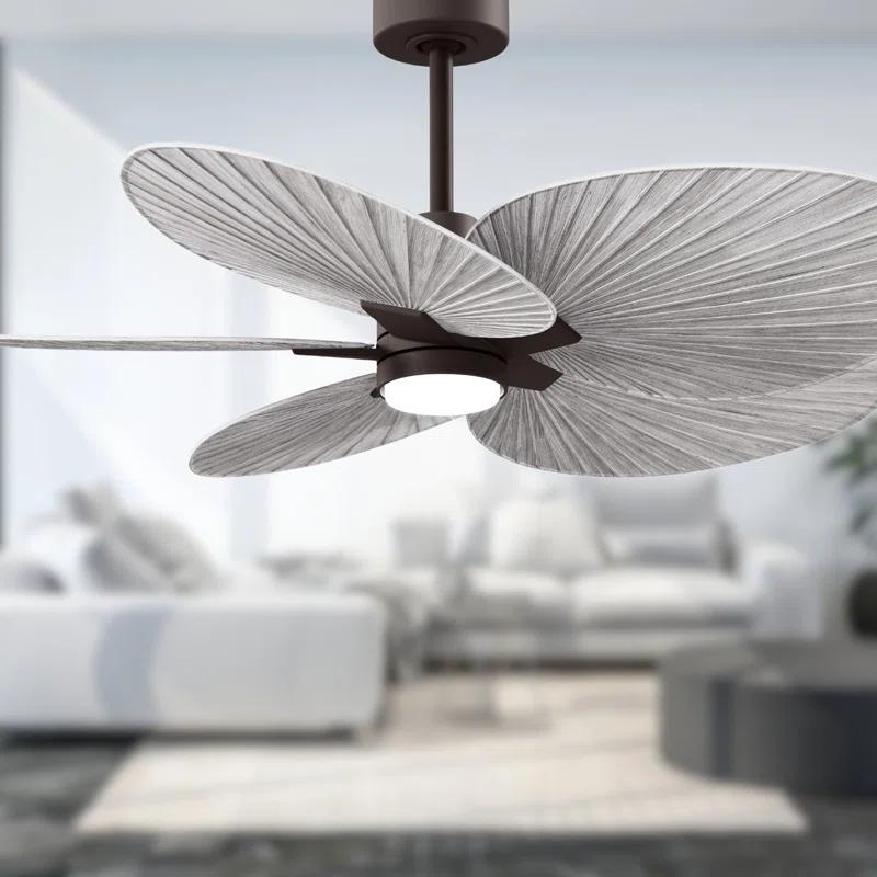 Matthews Fan Company Alessandra - Five Blade Ceiling Fan - Integrated LED
