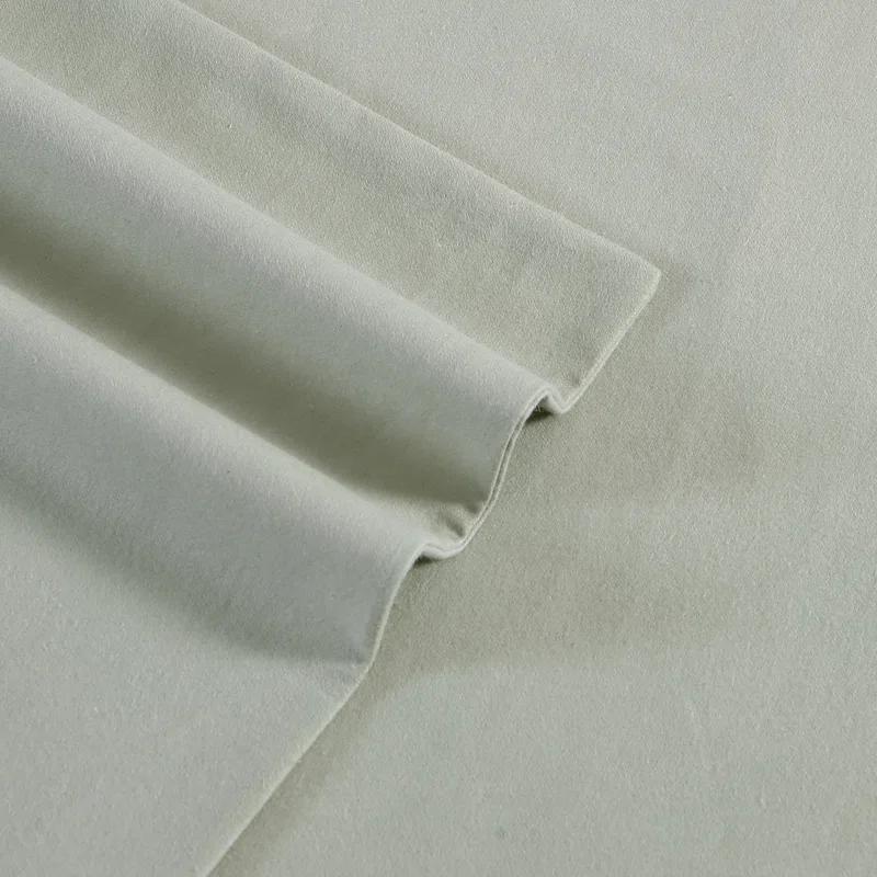 Eddie Bauer Solid Cotton Flannel Sheet Sets