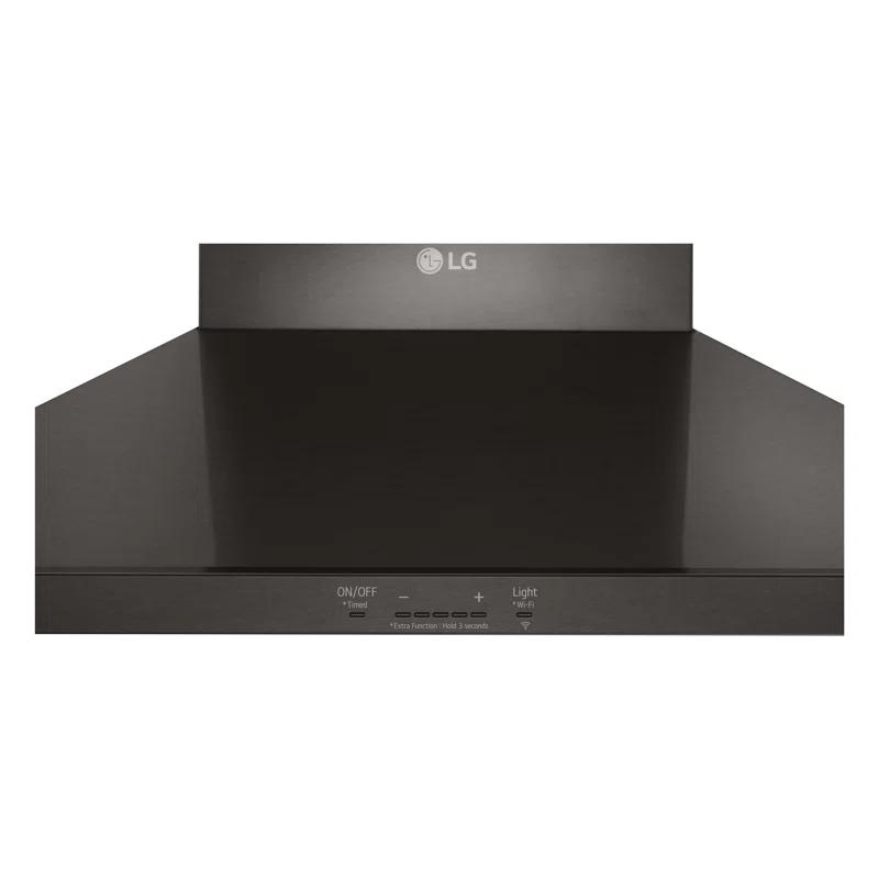 35.4" 600 CFM Ducted Wall Mount Range Hood with Nightlight