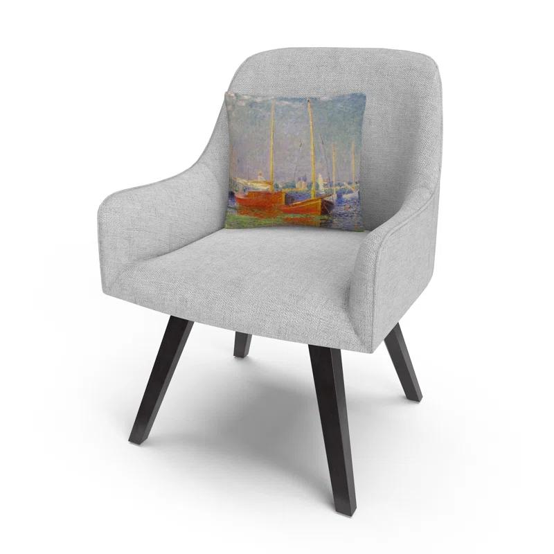 Claude Monet Throw Pillow