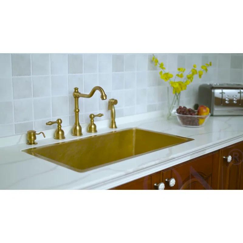 Akicon AK818-AB Akicon Kitchen Faucet with Side Spray