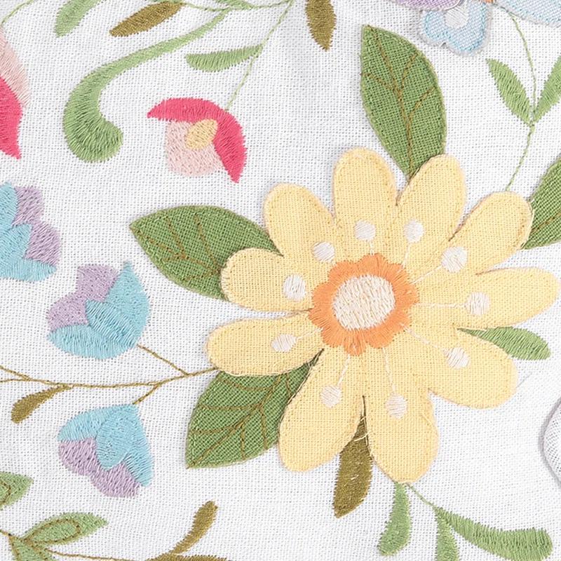 C&F Home 14" Floral Easter Bunny Spring Shaped Throw Pillow