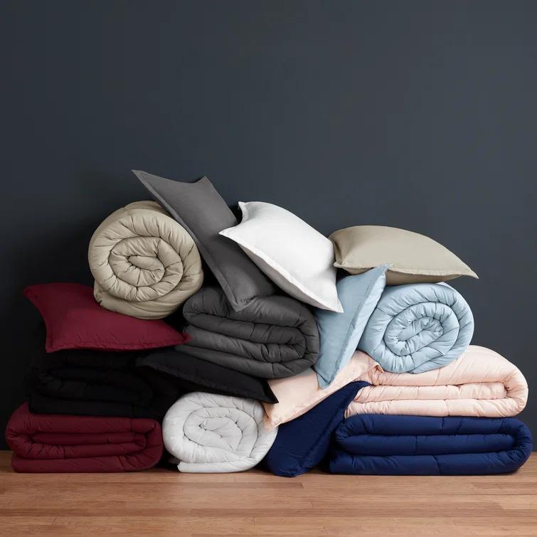 Serta Microfiber 3 Piece Comforter Set