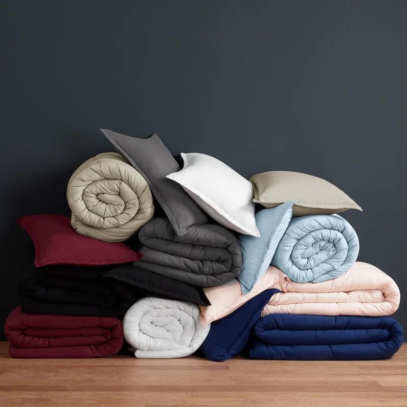 Serta Microfiber 3 Piece Comforter Set