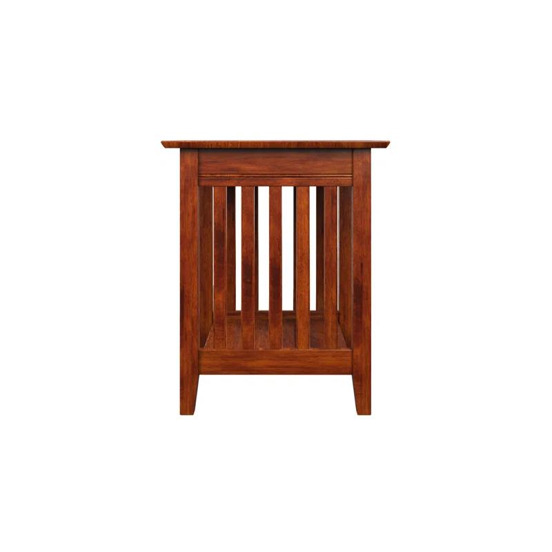 Laurel Foundry Modern Farmhouse® Moffett Solid Hardwood Printer Stand