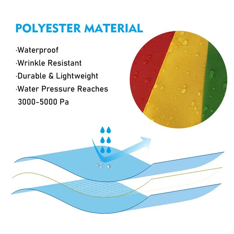 GOOSH Halloween Inflatable 4.9 FT Hanging Black Cat Blow Up Hanging Halloween Decorations with LED Lights