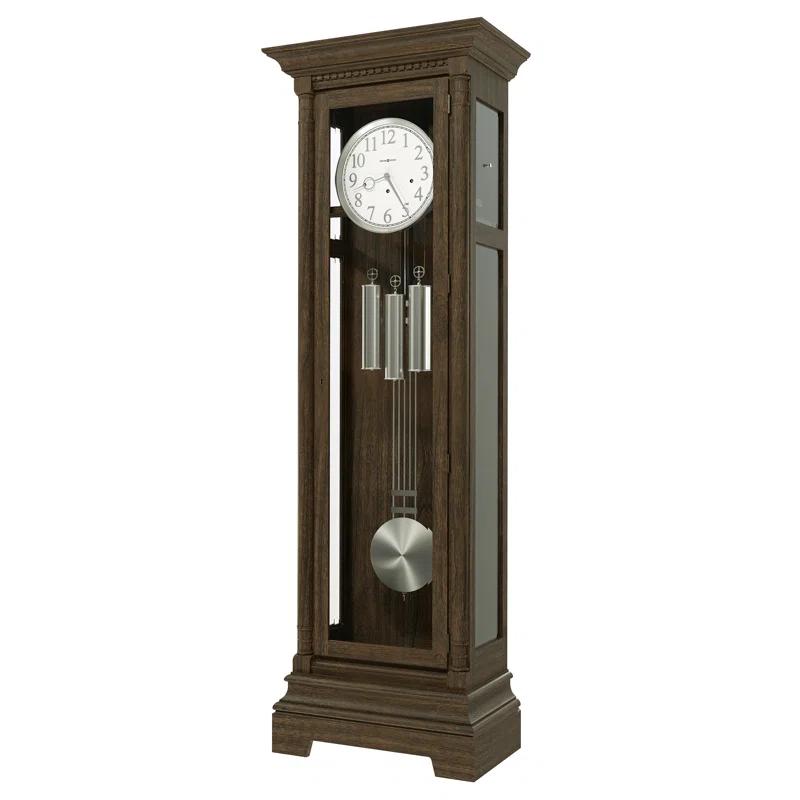 Howard Miller® Scott 80.25'' H Oak Solid Wood Grandfather Clock