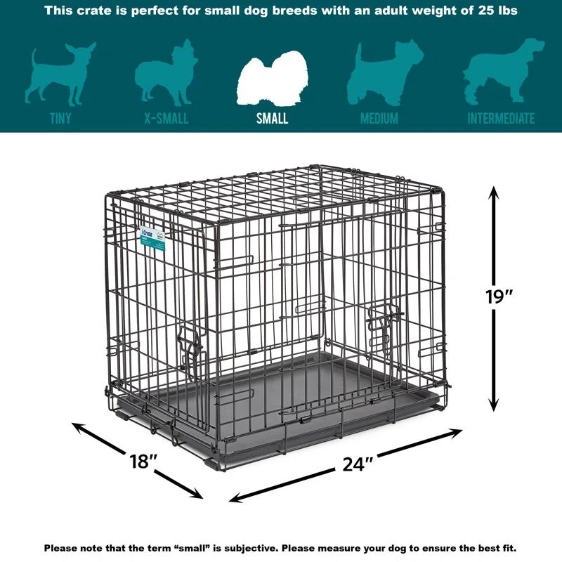 Midwest Homes For Pets MidWest Homes for Pets Double Door iCrate