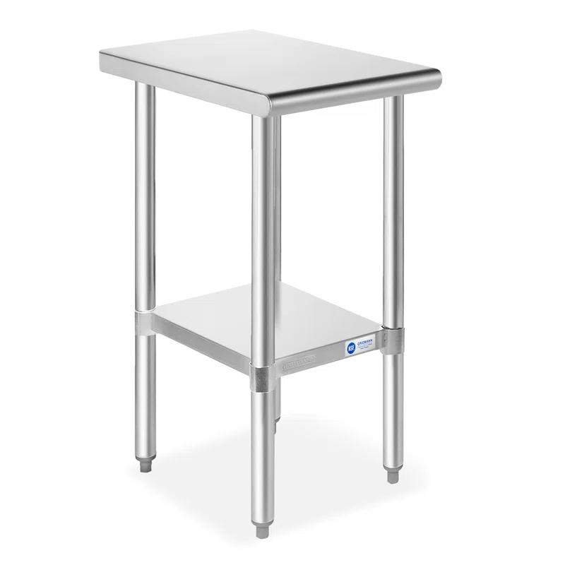 GRIDMANN NSF Stainless Steel Commercial Prep Table By GRIDMANN