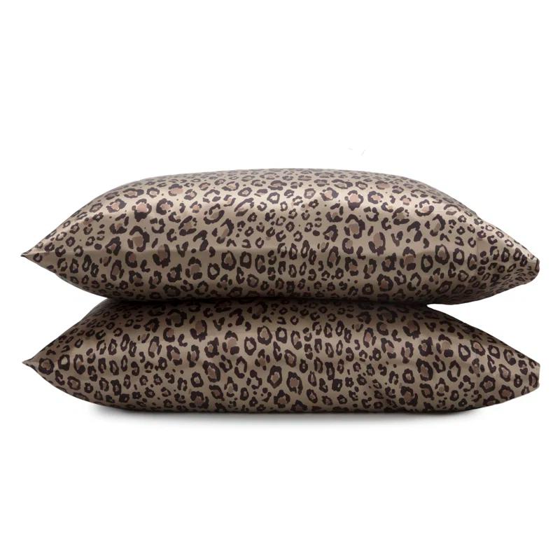 Martex Elegance Satin Silk Pillowcases Hotel Quality - Super Soft & Breathable Good For Hair And Skin (Set of 2)