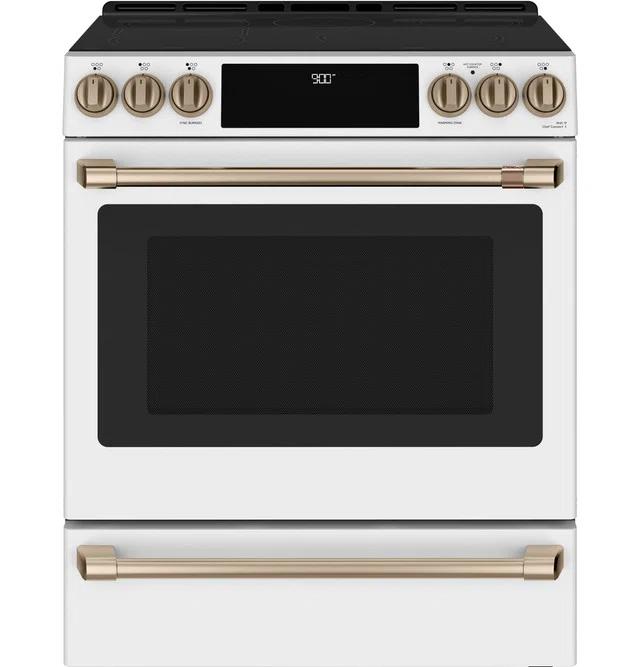 Café Café Smart Appliances Induction 30" 5.7 cu. ft. Slide-in Electric Range