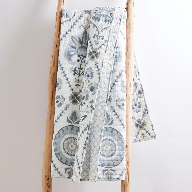 Levtex home Maeve Neutral Quilted Throw