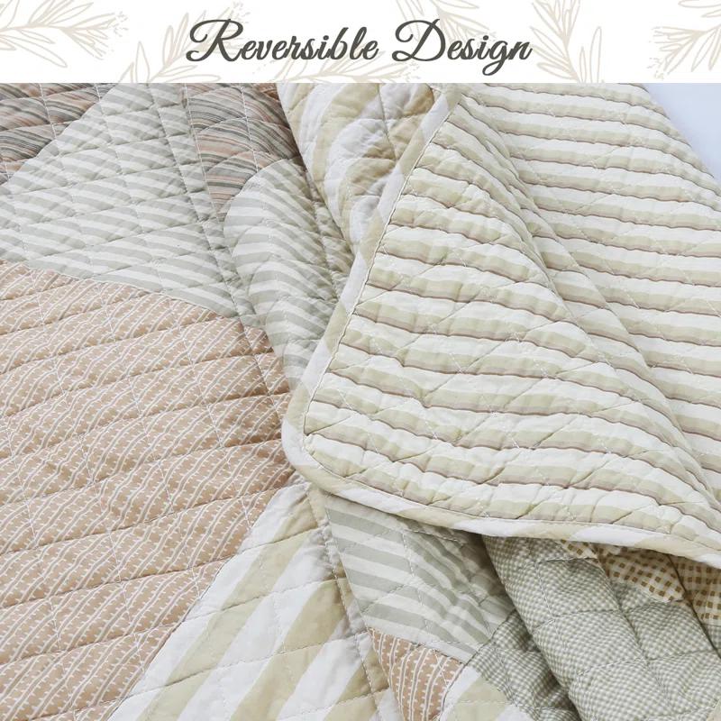 BB2022-078 Cotton Patchwork Quilt Set
