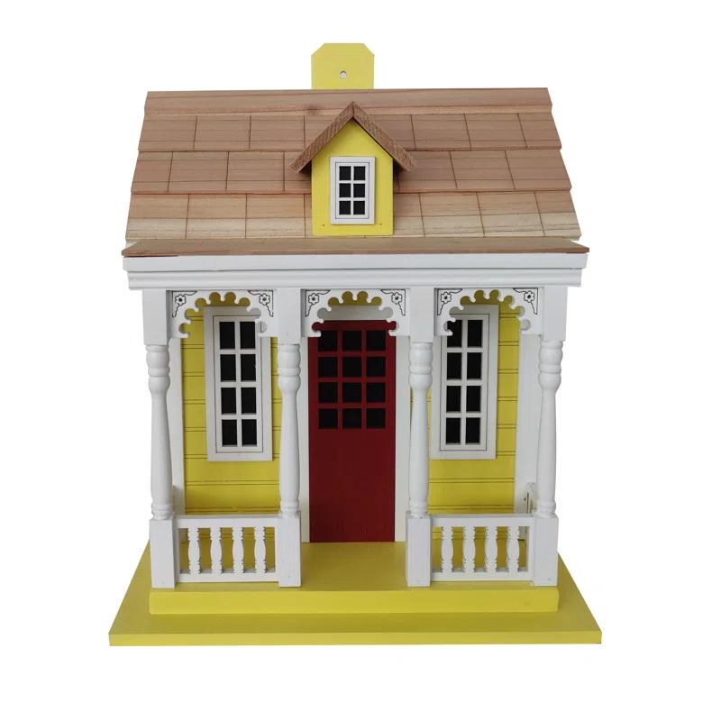 Home Bazaar Classic Series Bristol Cottage 11.75 in x 10.5 in x 9 in Birdhouse