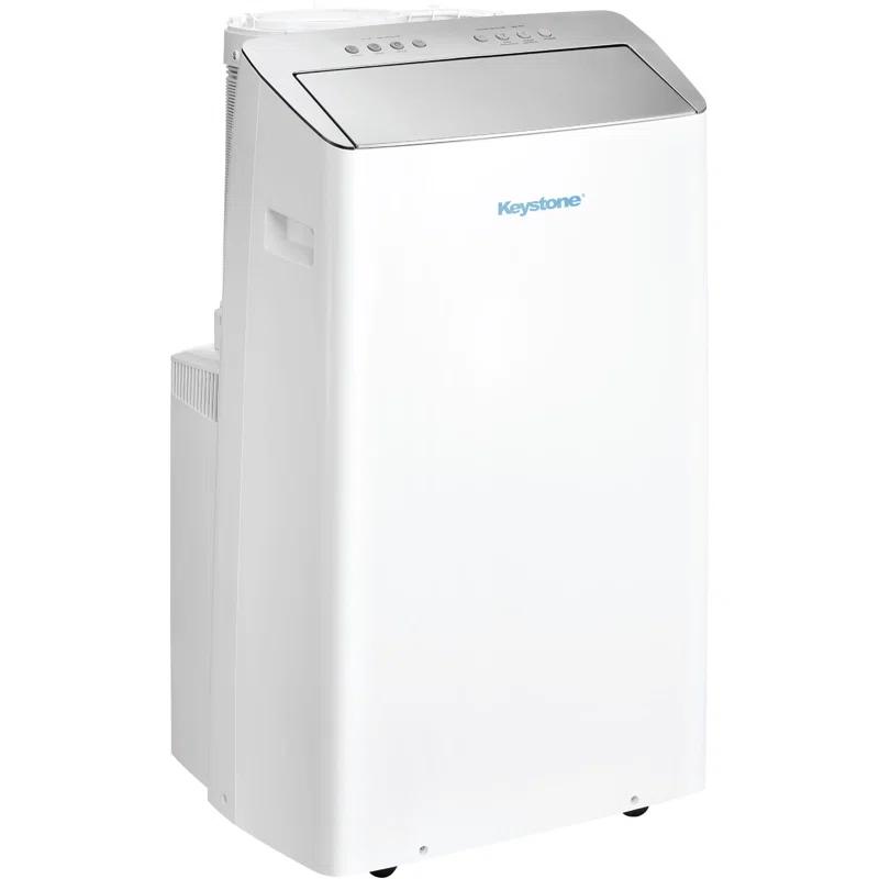 Keystone 12,000 BTU DOE Portable Inverter Air Conditioner with Heater and Remote Control