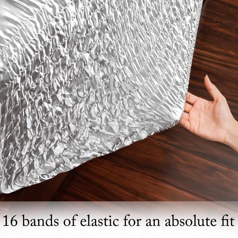 Bed Tite Smooth Satin BedTite Tight Grip Sheet Set
