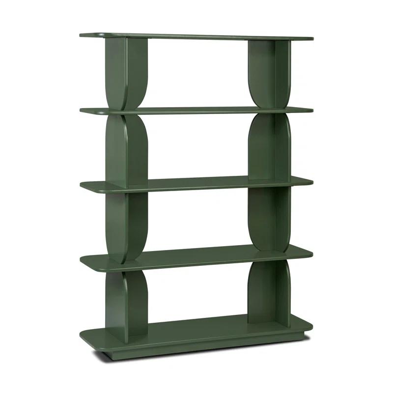 Edgemod Padua 62" Wood Bookshelf
