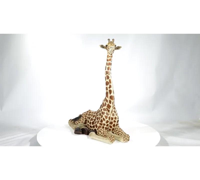 Hi-Line Gift Ltd. Baby Giraffe Lying
