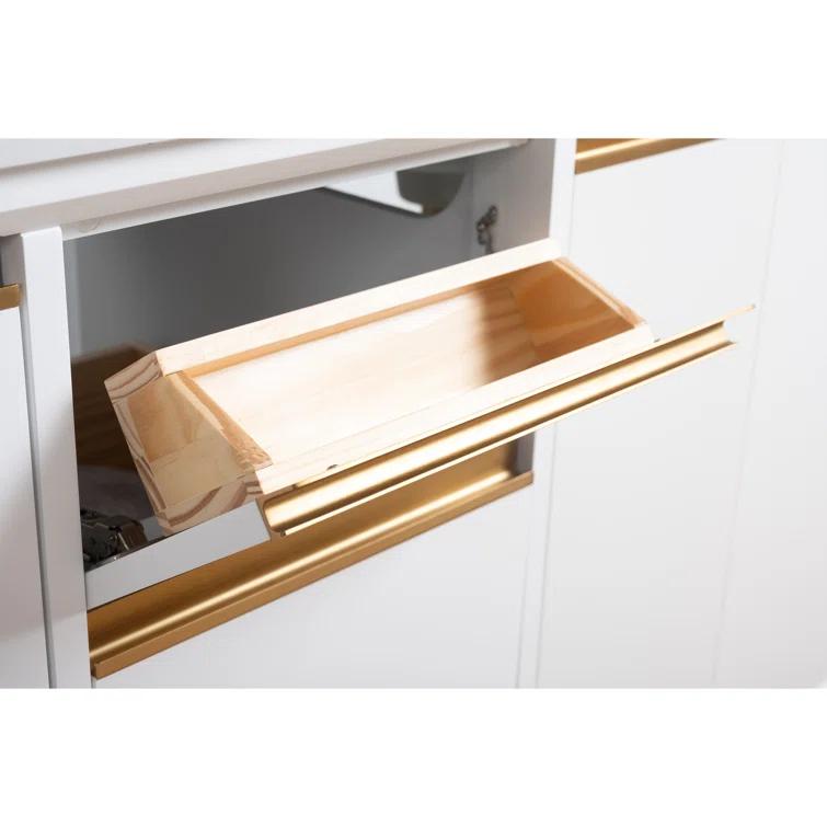 Vanity Art 54 Double Bathroom Vanity with Top