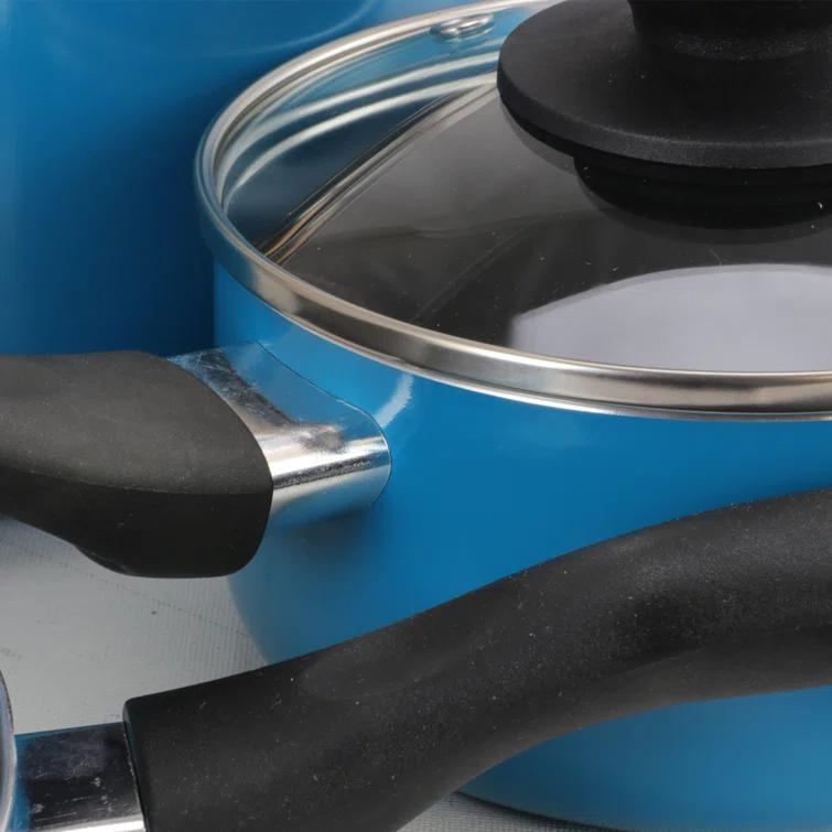 Gibson Home Gibson Home Palmer 8 Pieces Aluminum Non Stick Cookware Set