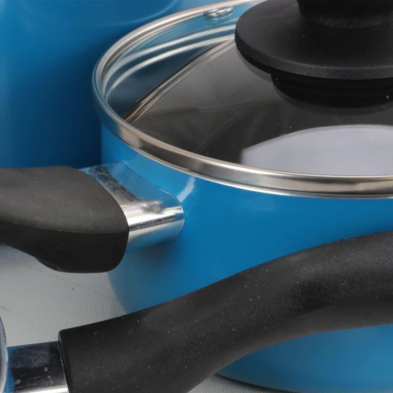Gibson Home Gibson Home Palmer 8 Pieces Aluminum Non Stick Cookware Set