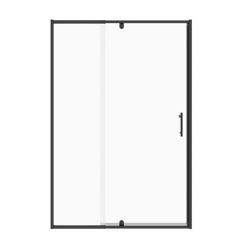 Arch Glass Designs 11DD131873LTS 38-42" W x 71" H Flush Glass Shower Door Reversible Installation