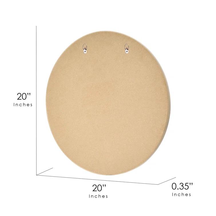 American Art Decor Round Wall Plaque