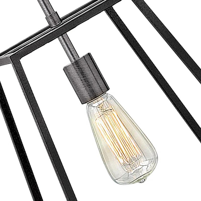 Hinkley Burley Oak One-Light Stem Hung Minimalist Pendant