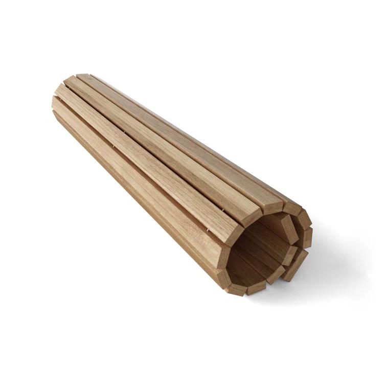 Symple Stuff Stogner Teak Shower Mat