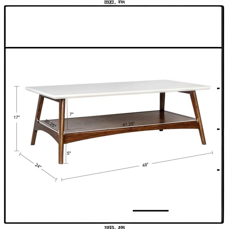 Parker 4 Legs Coffee Table with Storage