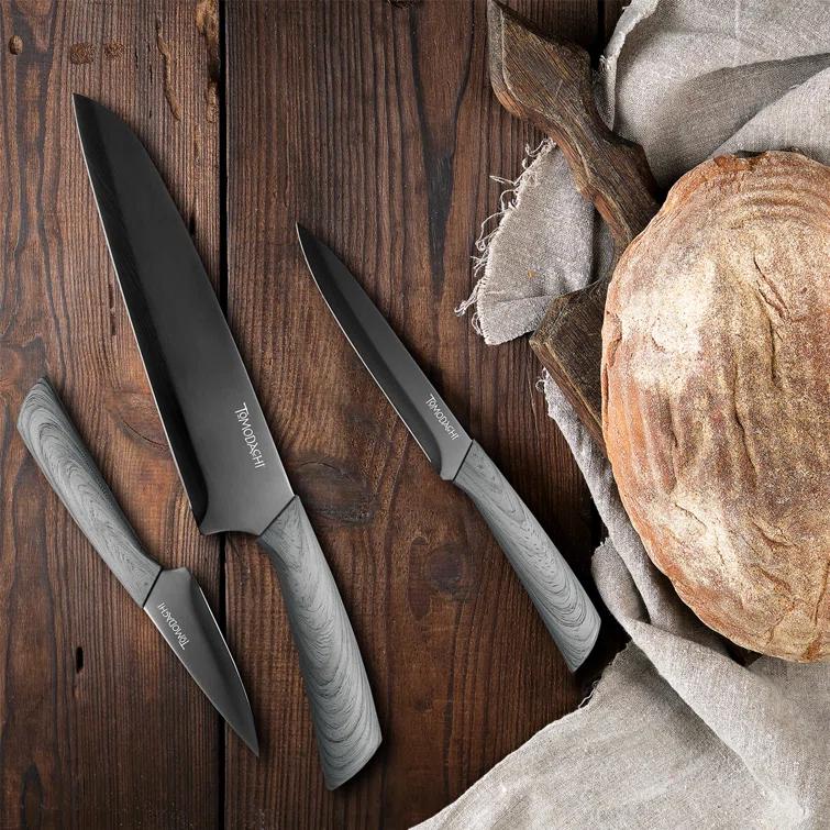 Tomodachi Raintree Ash 13 Piece Cutlery Knife Block Set