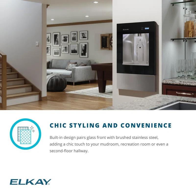 Elkay Elkay ezH2O Liv Built-in Filtered Refrigerated Water Dispenser Remote Chiller