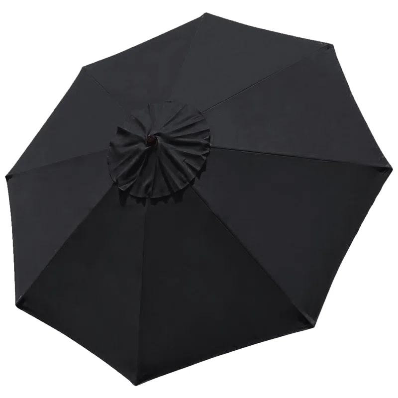 Arlmont & Co. Caeleb Fabric Replacement Cover 8 Ribs Market Patio Umbrella Cover