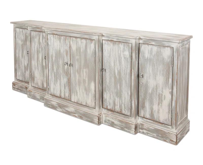 Waterfall 80'' Solid Wood Sideboard