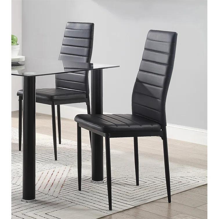 Wenty Modern upholstered dining chairs,dining room chairs,side chairs,kitchen chairs (Set of 2)
