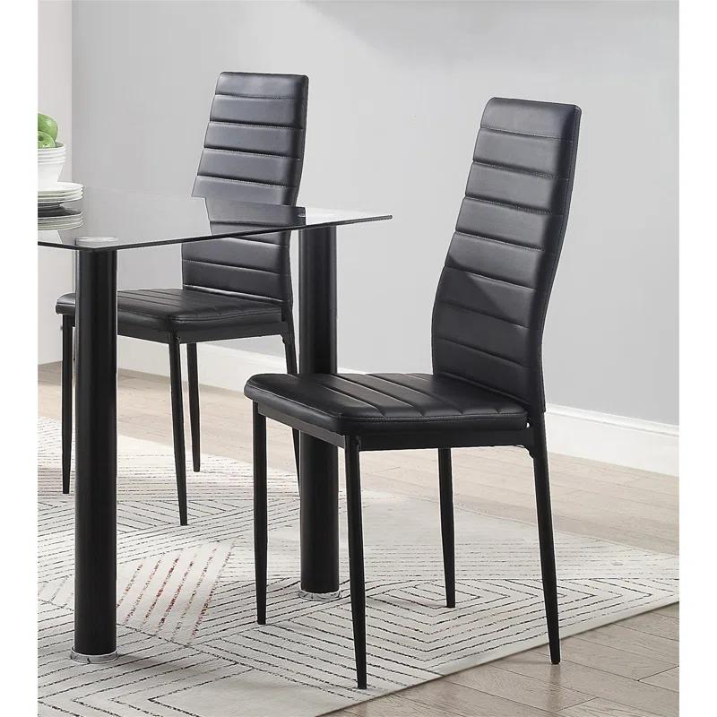 Wenty Modern upholstered dining chairs,dining room chairs,side chairs,kitchen chairs (Set of 2)