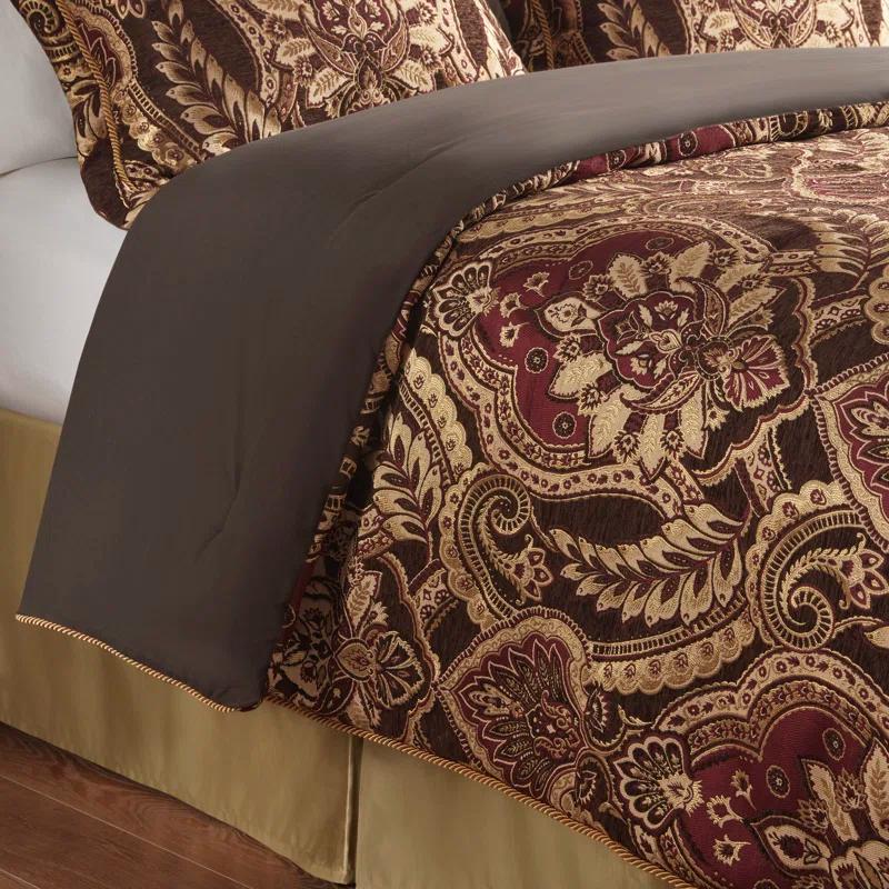Croscill Croscill Julius 4 Piece Chenille Jacquard Comforter Set