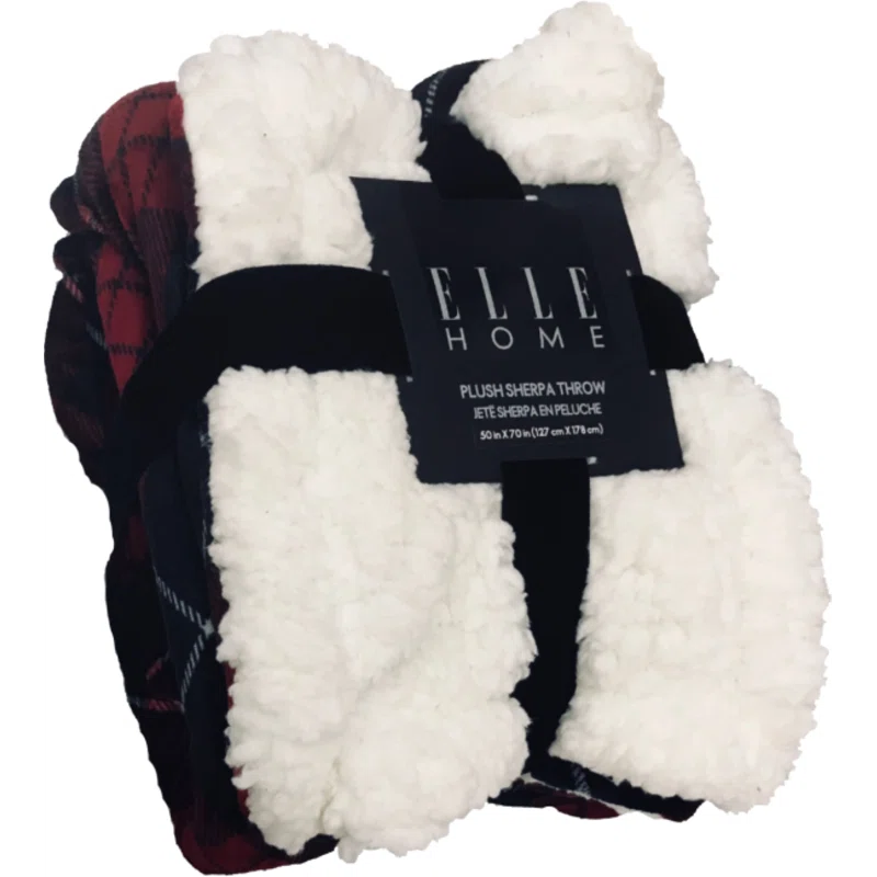 ELLE Home Heated Throw Blanket