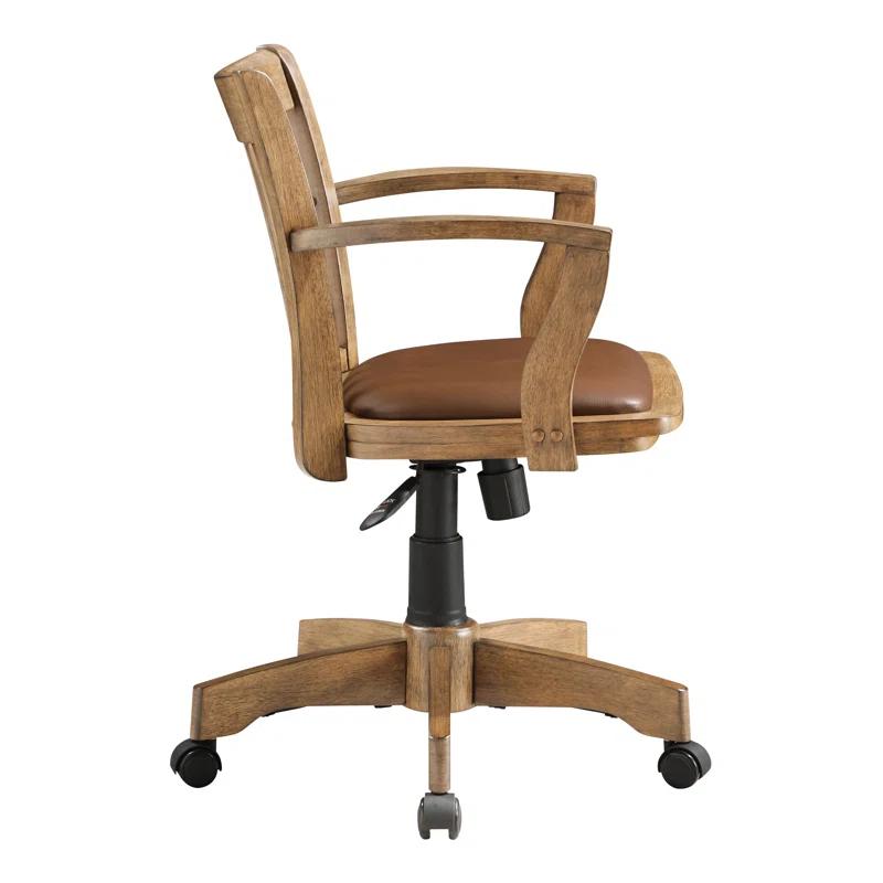 Office Star Products Genevieve Vinyl Bankers Chair